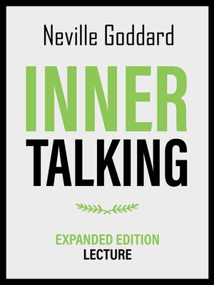 cover image of Inner Talking--Expanded Edition Lecture